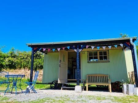 Pen Bryn Shepherd Hut Hay-On-Wye Eksteriør billede
