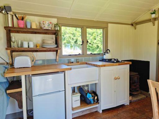 Pen Bryn Shepherd Hut Hay-On-Wye Eksteriør billede