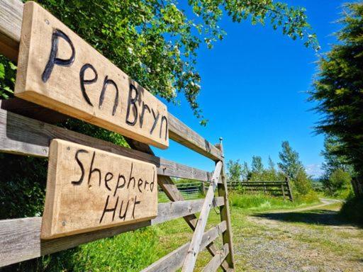 Pen Bryn Shepherd Hut Hay-On-Wye Eksteriør billede
