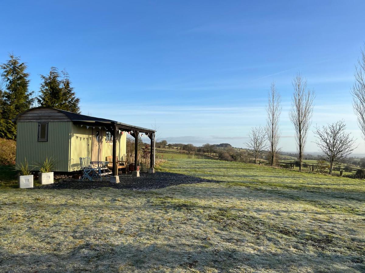 Pen Bryn Shepherd Hut Hay-On-Wye Eksteriør billede